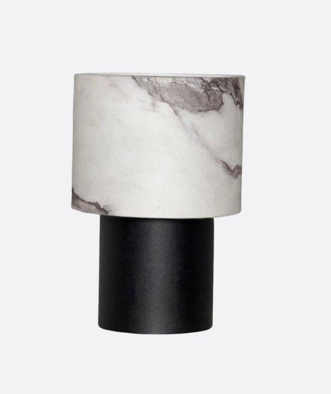 Modern White & Black Table Lamp