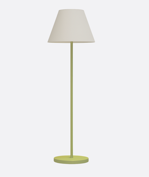 Modern  Apple Green Floor Lamp