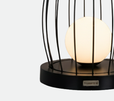 Black Islamic Table Lamp