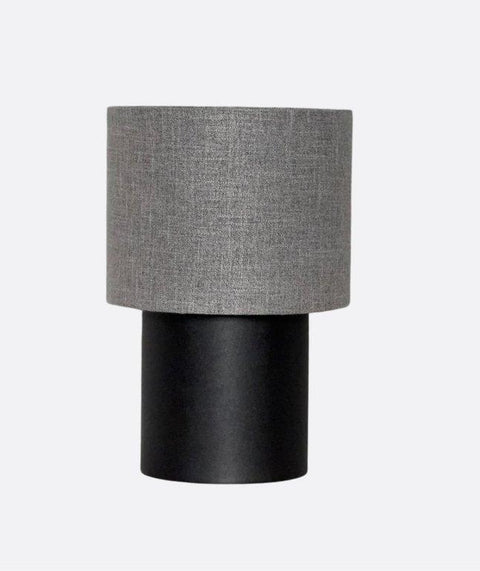 Modern Grey & Black Table Lamp