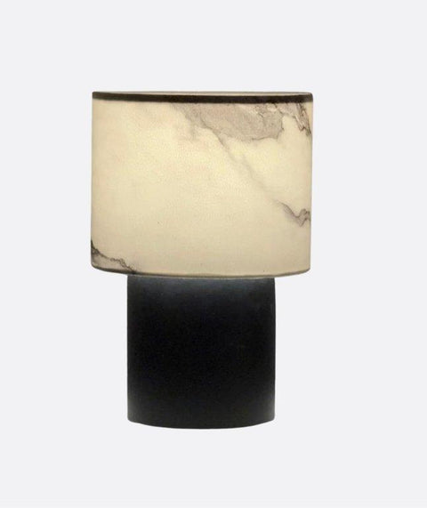 Modern White & Black Table Lamp