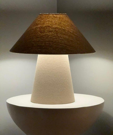 Minimalist Biege Fabric Lamp