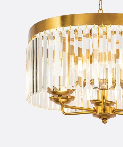 Luxury Gold Crystal Chandelier