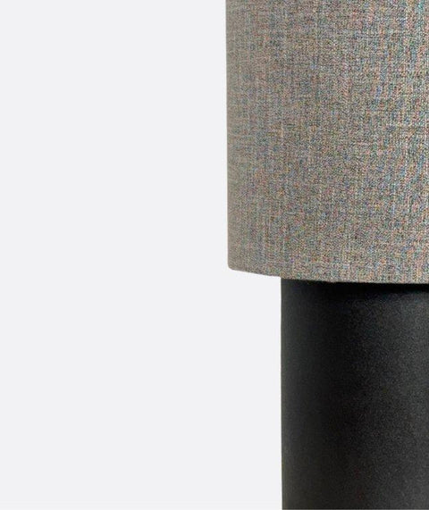 Modern Grey & Black Table Lamp