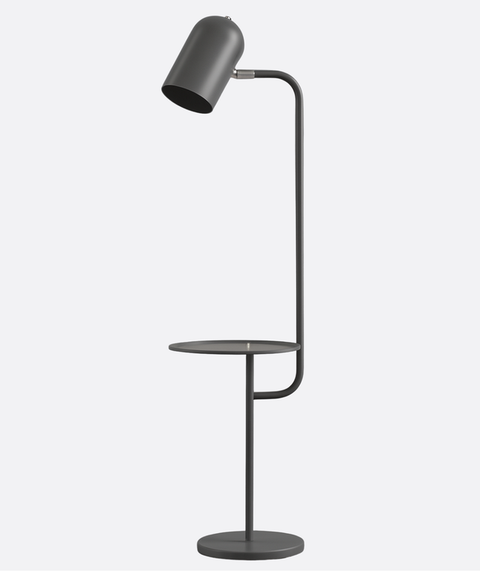 Grey Playful Multitask Floor Lamp