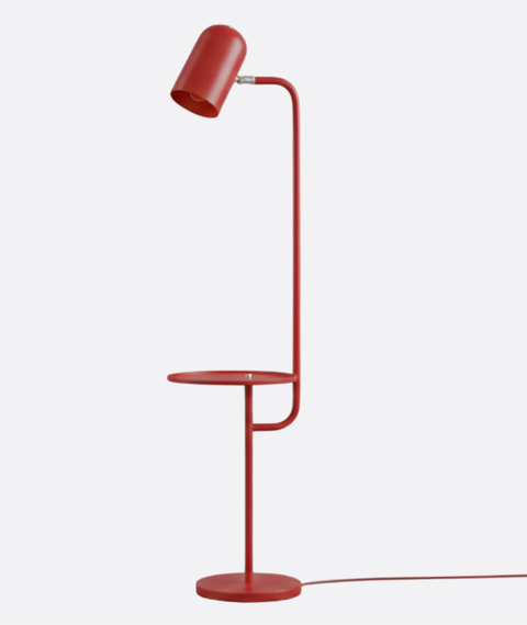 Red Playful Multitask Floor Lamp