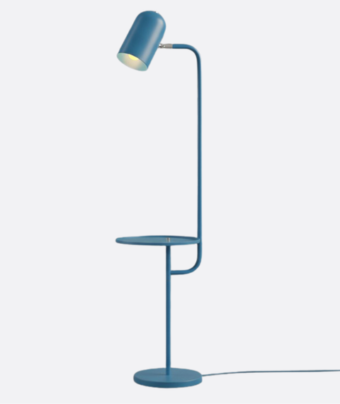Blue Playful Multitask Floor Lamp