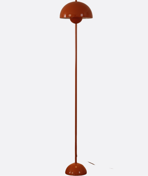 Modern Orange Floor Lamp