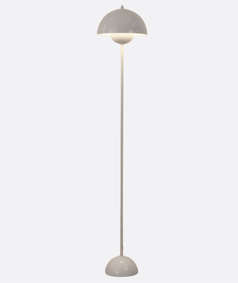 Modern Light Grey Floor Lamp