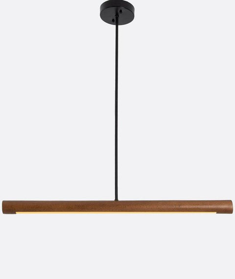 LED Wooden Track Pendant