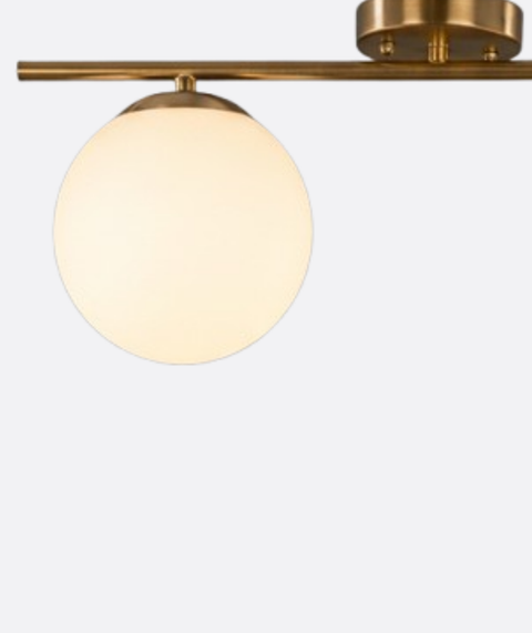 Elegant Gold Ceiling Track