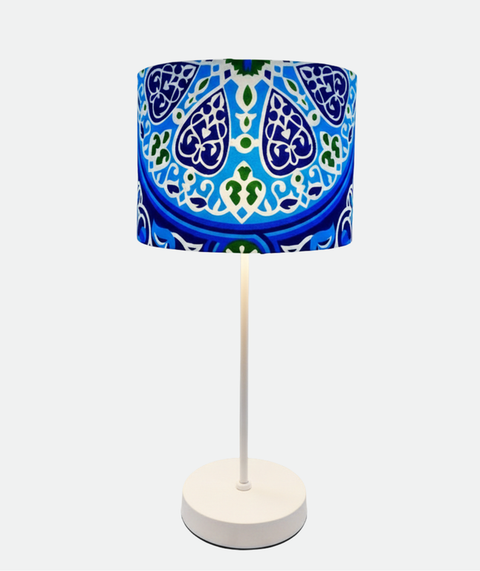 Printed Shaded Table Lamp