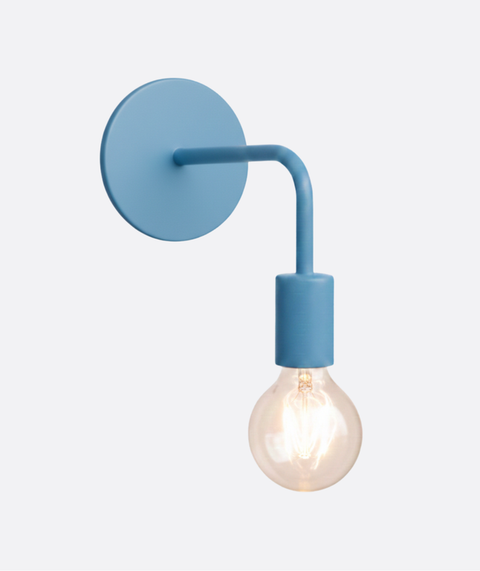 Blue Kids Wall Lamp