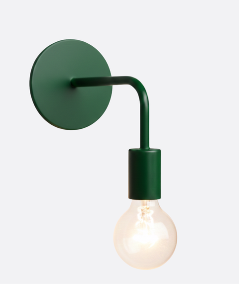 Green Kids Wall Lamp