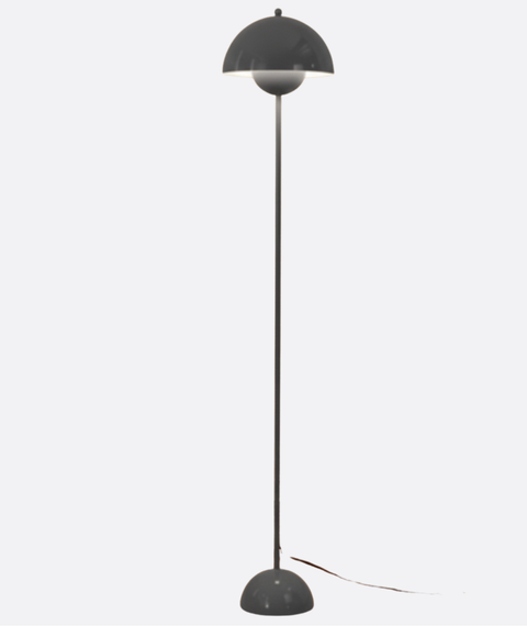 Modern Dark Grey Floor Lamp