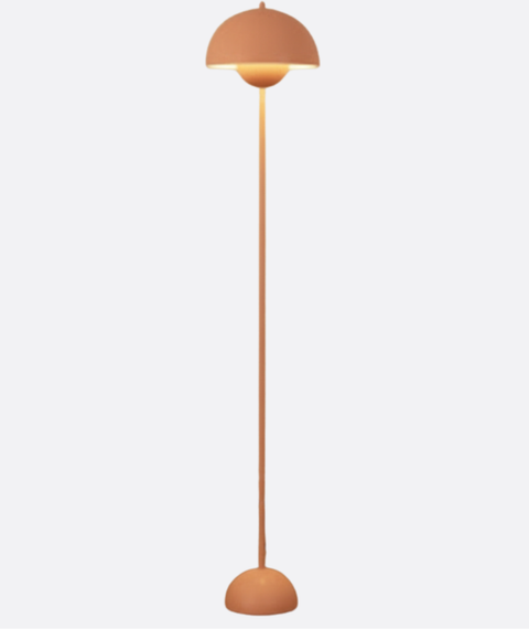 Modern Light Orange Floor Lamp