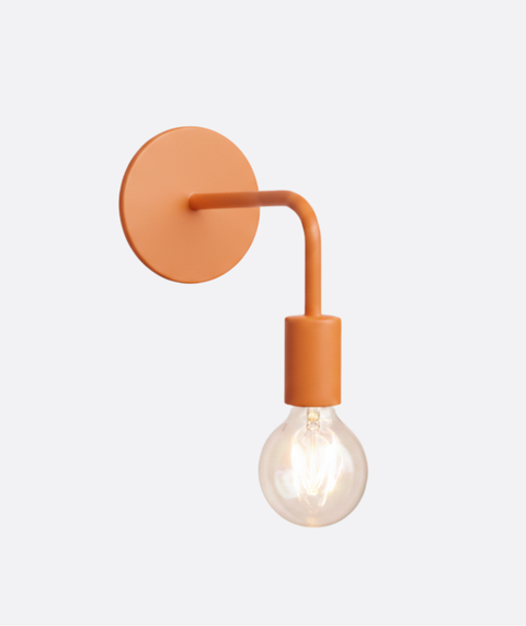 Orange Kids Wall Lamp