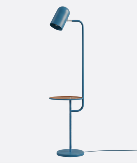 Blue Playful Multitask Floor Lamp