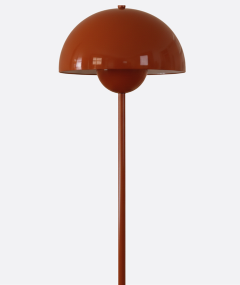 Modern Orange Floor Lamp