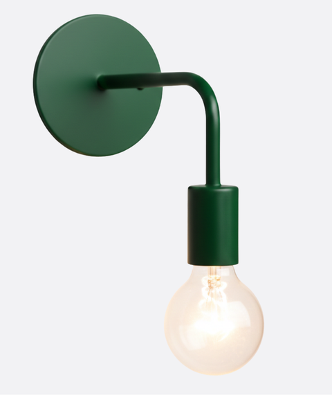 Green Kids Wall Lamp