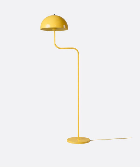 Playful Yellow Floor Lamp