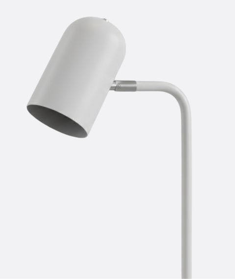 White Playful Multitask Floor Lamp