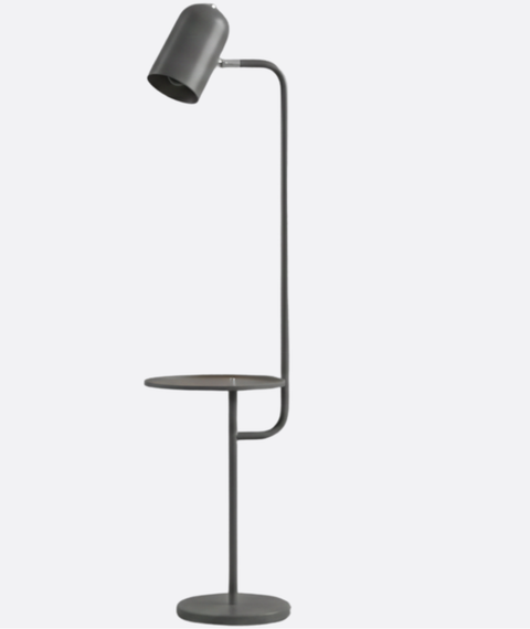 Grey Playful Multitask Floor Lamp