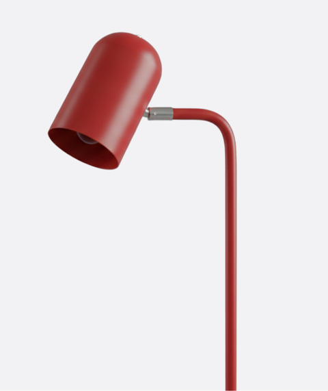 Red Playful Multitask Floor Lamp