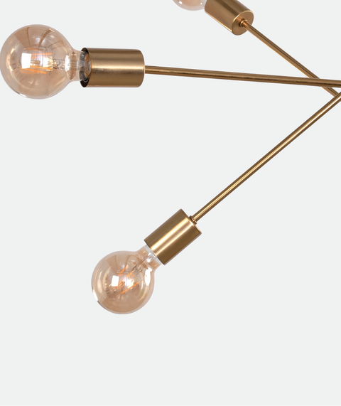 Stylish Gold Branched Chandelier