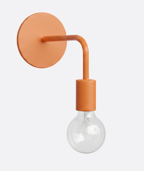 Orange Kids Wall Lamp