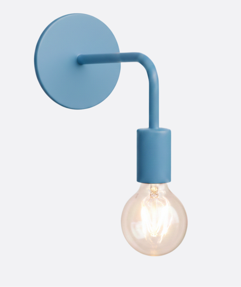 Blue Kids Wall Lamp