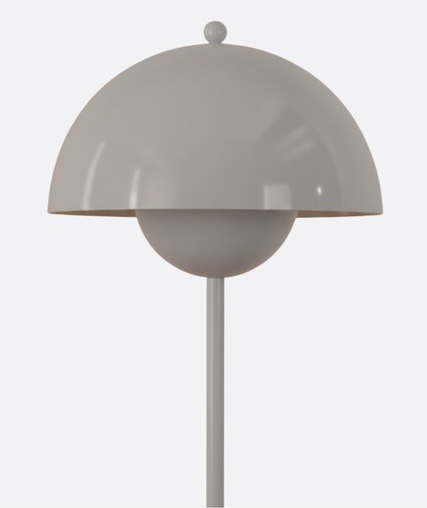 Modern Light Grey Floor Lamp