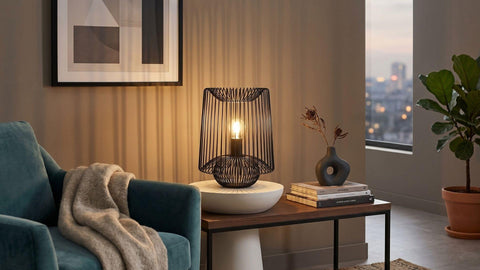 Office Black Table Lamp