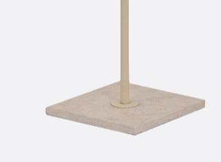 Modern Light Beige Floor Lamp