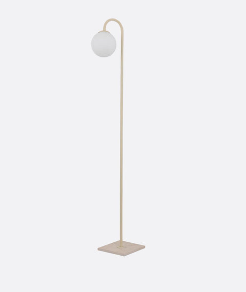 Modern Light Beige Floor Lamp