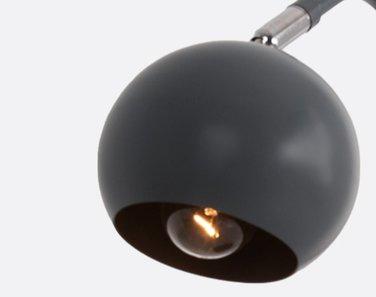 Office Grey Modern Table Lamp