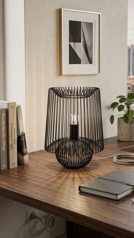 Office Black Table Lamp