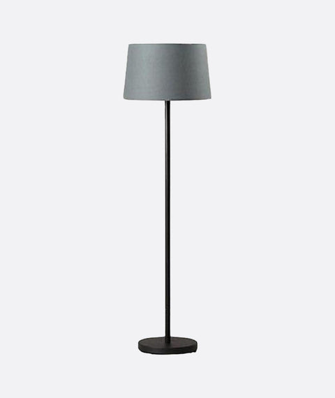 Modern Grey And Black Torchiere