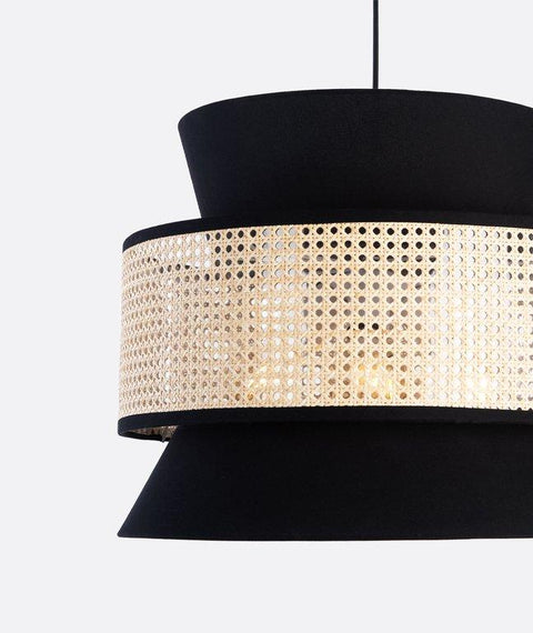 Modern Black & Beige Pendant Ceiling