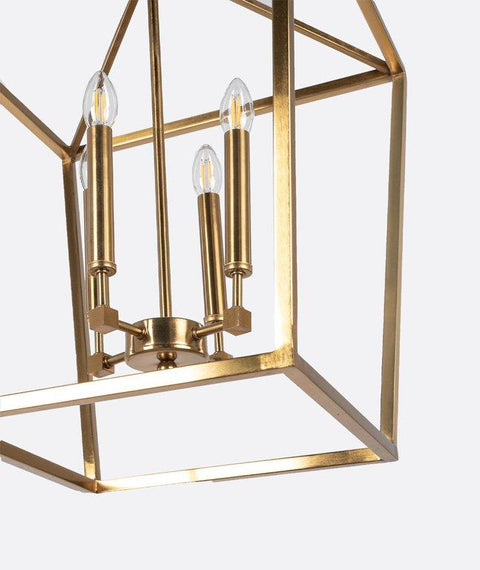 Elegant Gold Chandelier