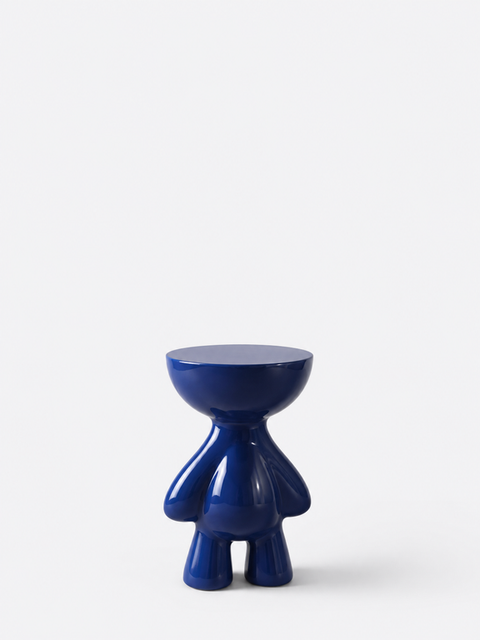 Sculptural Fiberglass Side Table