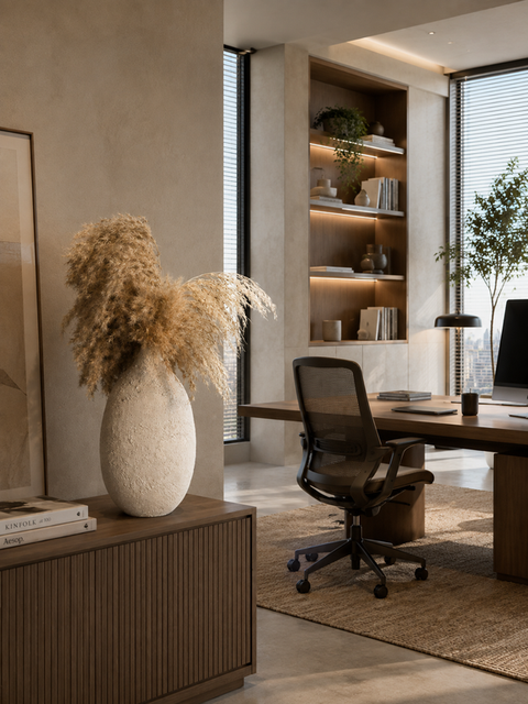 Modern Pottery White Vase