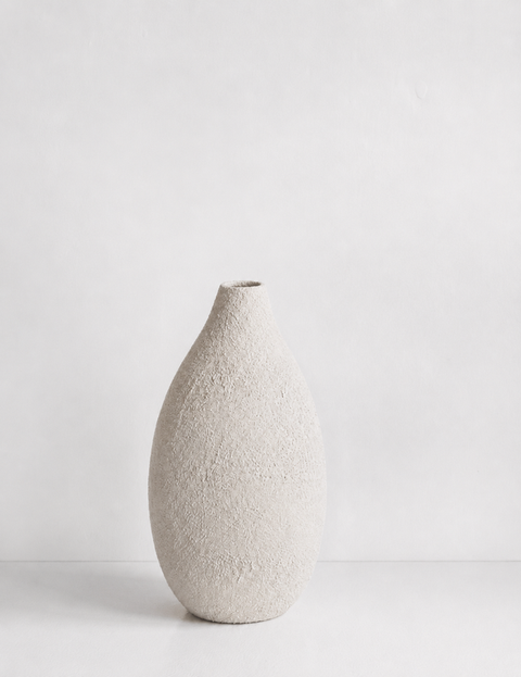 Modern Pottery White Vase