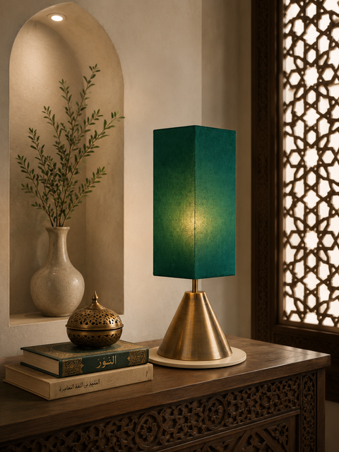 Islamic Table Lamp with Elegant Oriental Charm