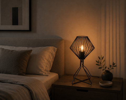 Office Black Table Lamp