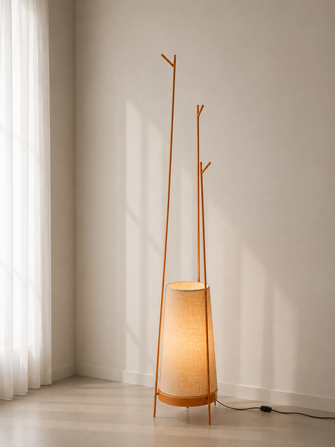 Modern Floor Lamp with Warm Ambient Light