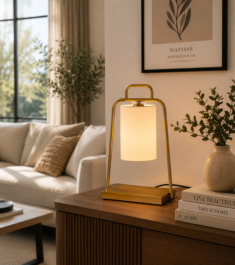 Modern Golden Table Lamp