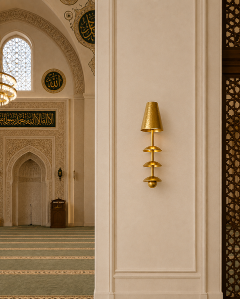 Elegant gold wall Lamp