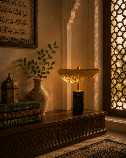 Islamic Hammered Table Lamp