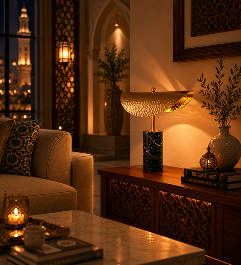 Islamic Hammered Table Lamp